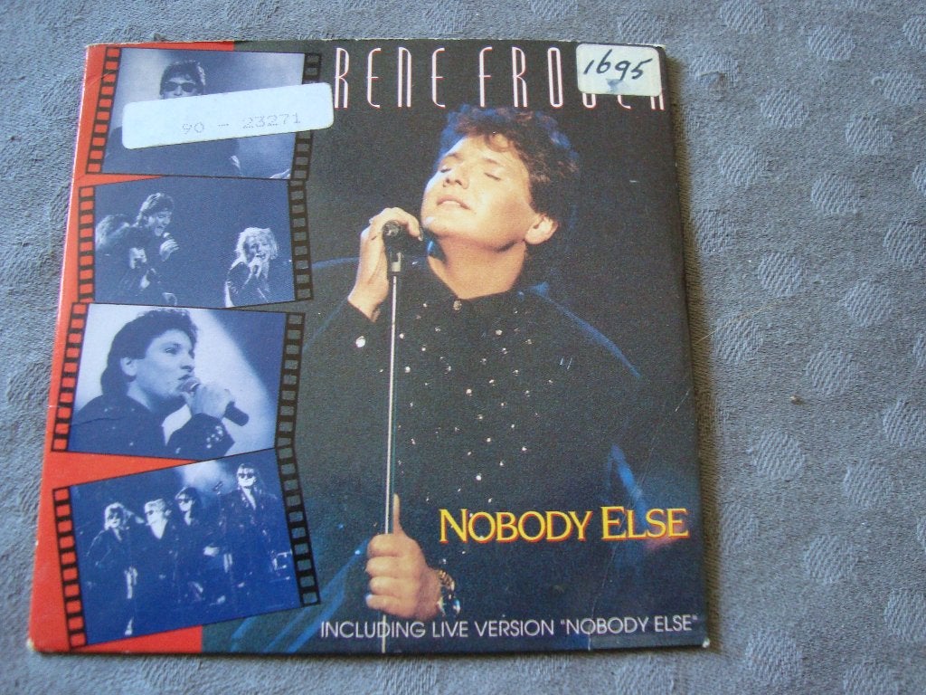 Rene froger - nobody elise cd single, Ophalen of Verzenden, Zo goed als nieuw, Pop