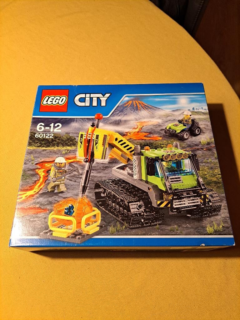 LEGO City Vulkaanonderzoekstruck 60122, Ophalen of Verzenden, Zo goed als nieuw, Complete set, Lego