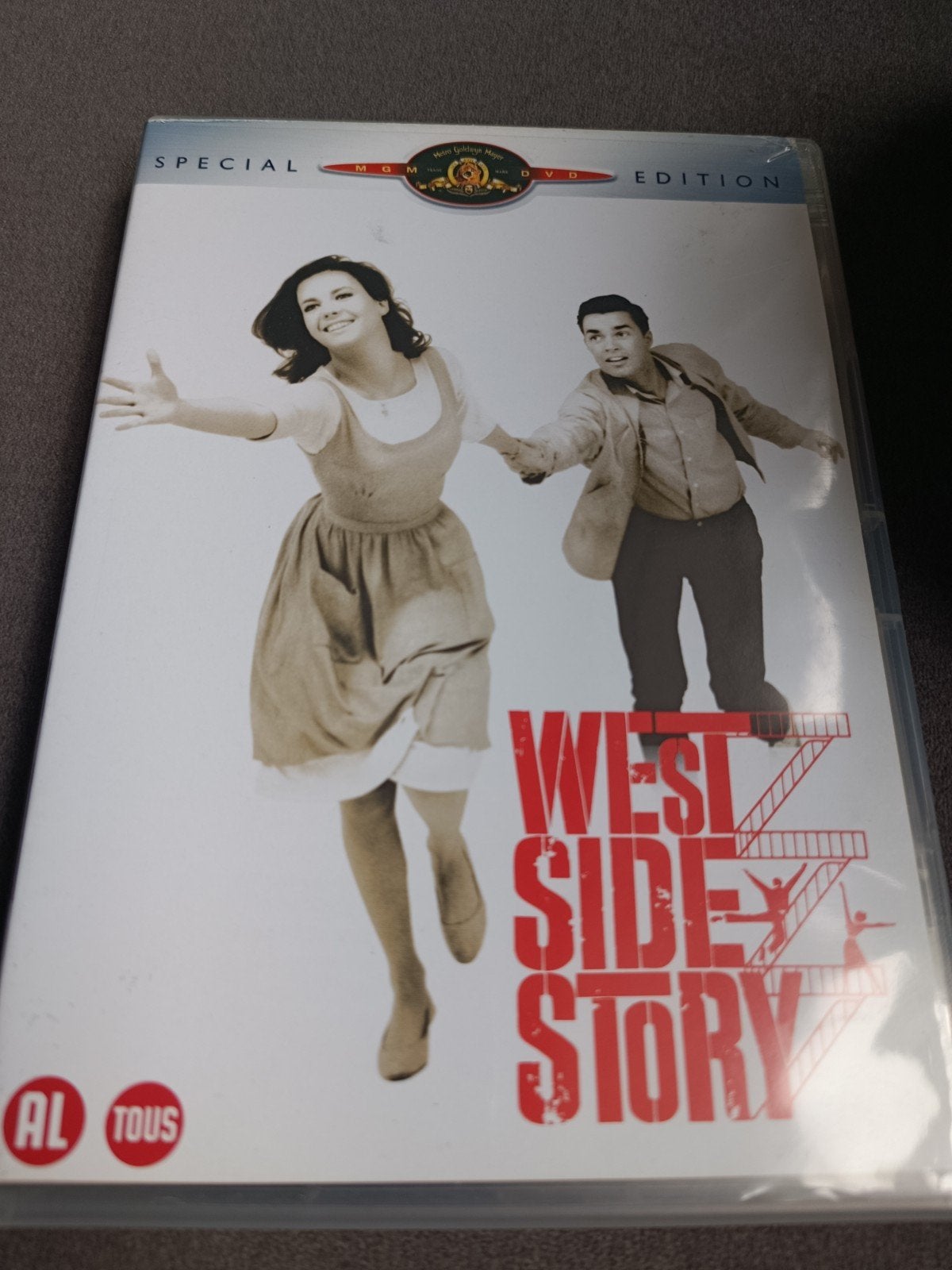 West side story - dvd, Cd's en Dvd's, Alle leeftijden, Ophalen of Verzenden, Zo goed als nieuw, Drama