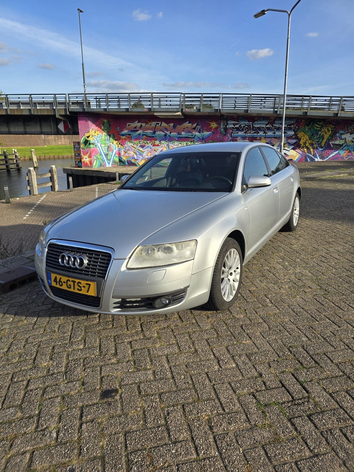 Audi A6 2.0 Tfsi Business Edition 125KW AUT 2008 Grijs, Auto's, 1525 kg, Zwart, 4 cilinders, 1984 cc