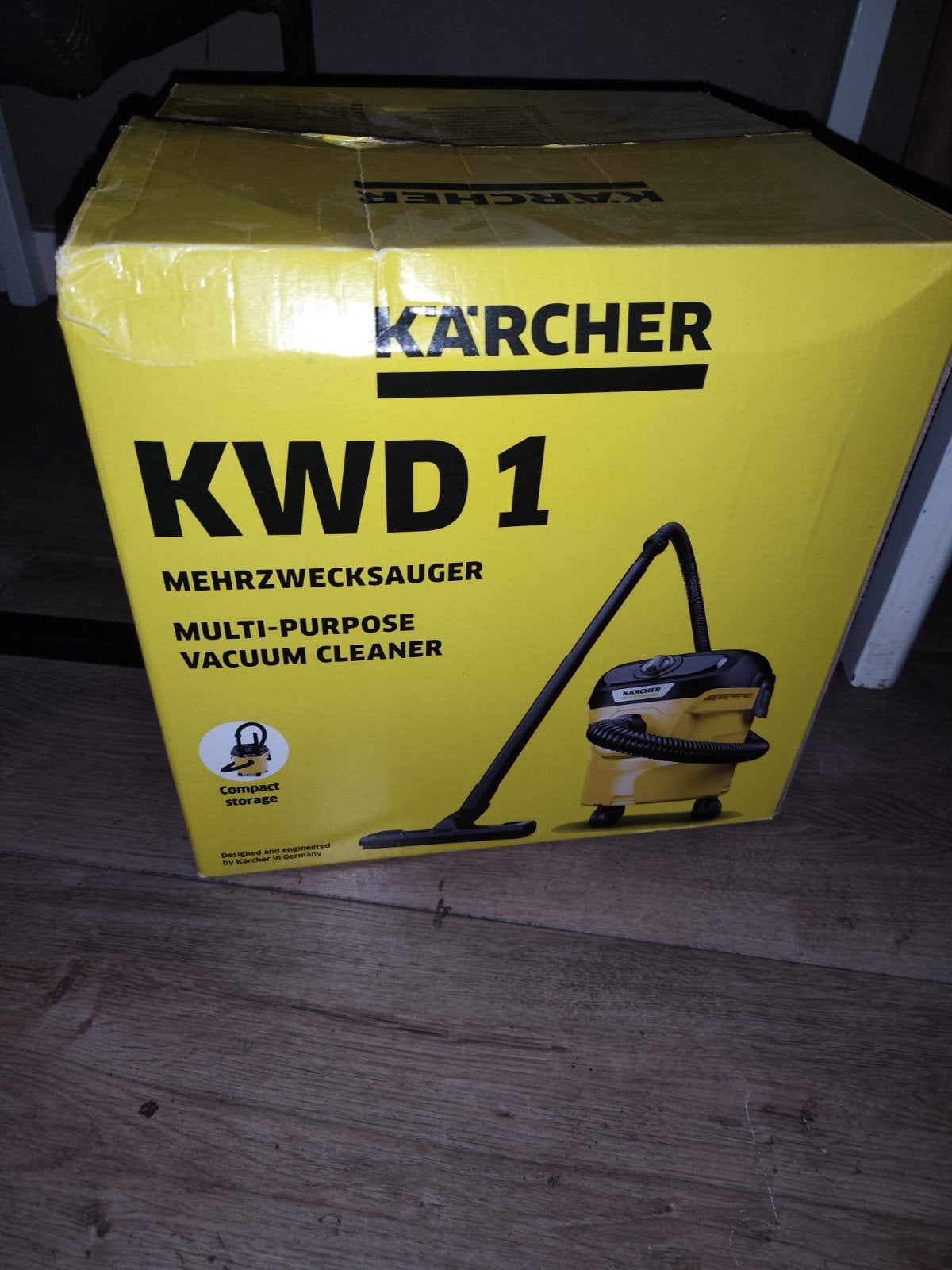 Kärcher KWD 1 Multi-purpose stofzuiger, Witgoed en Apparatuur, Ophalen, Inclusief accessoires, Kärcher, Nieuw