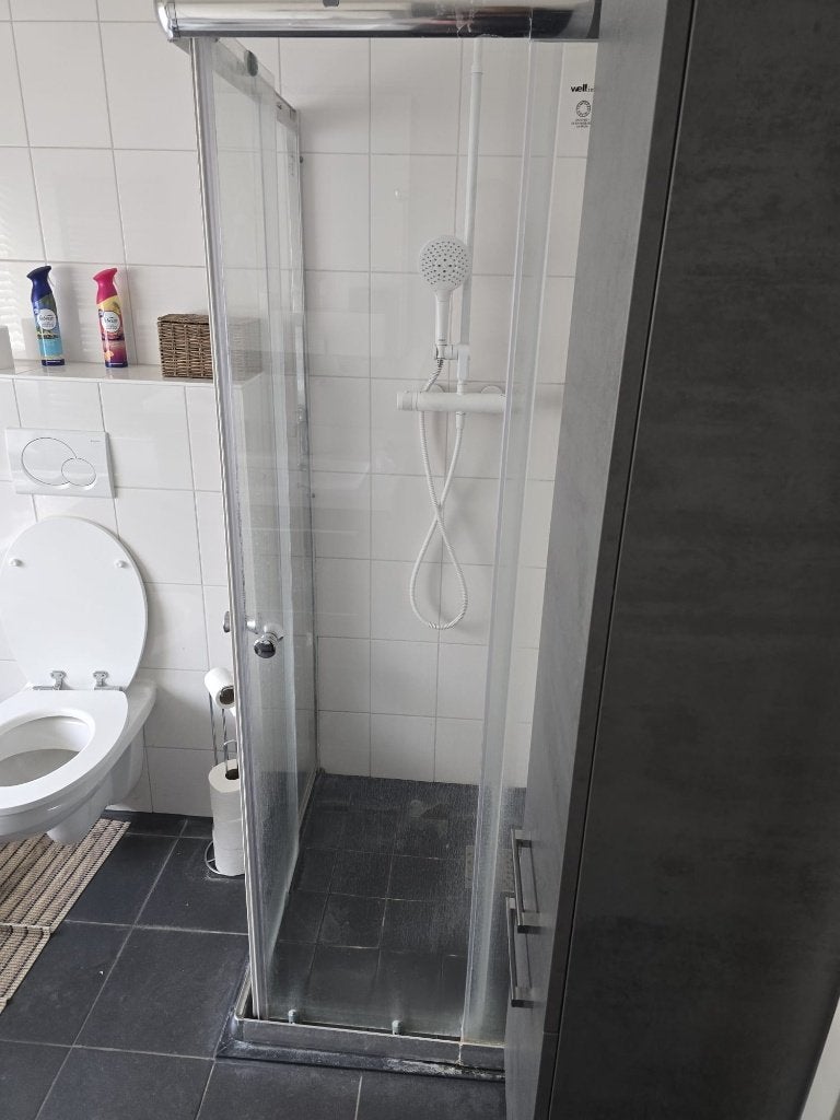 Douchkabine, Huis en Inrichting, Badkamer | Badkamermeubels, Ophalen, Gebruikt, 100 tot 150 cm, Overige typen