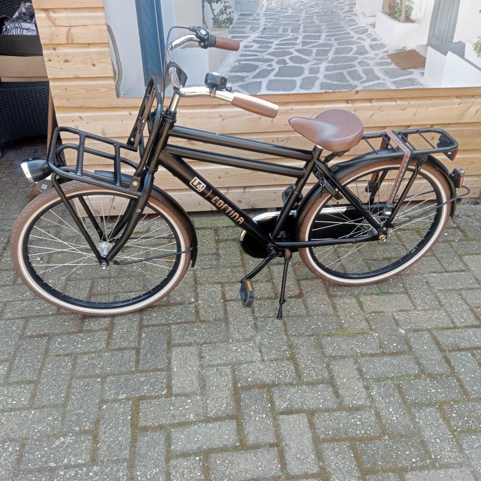 Cortina U4 Transport Jongensfiets 24 inch - 3 versnellingen, Ophalen, Terugtraprem, 24 inch, Versnellingen
