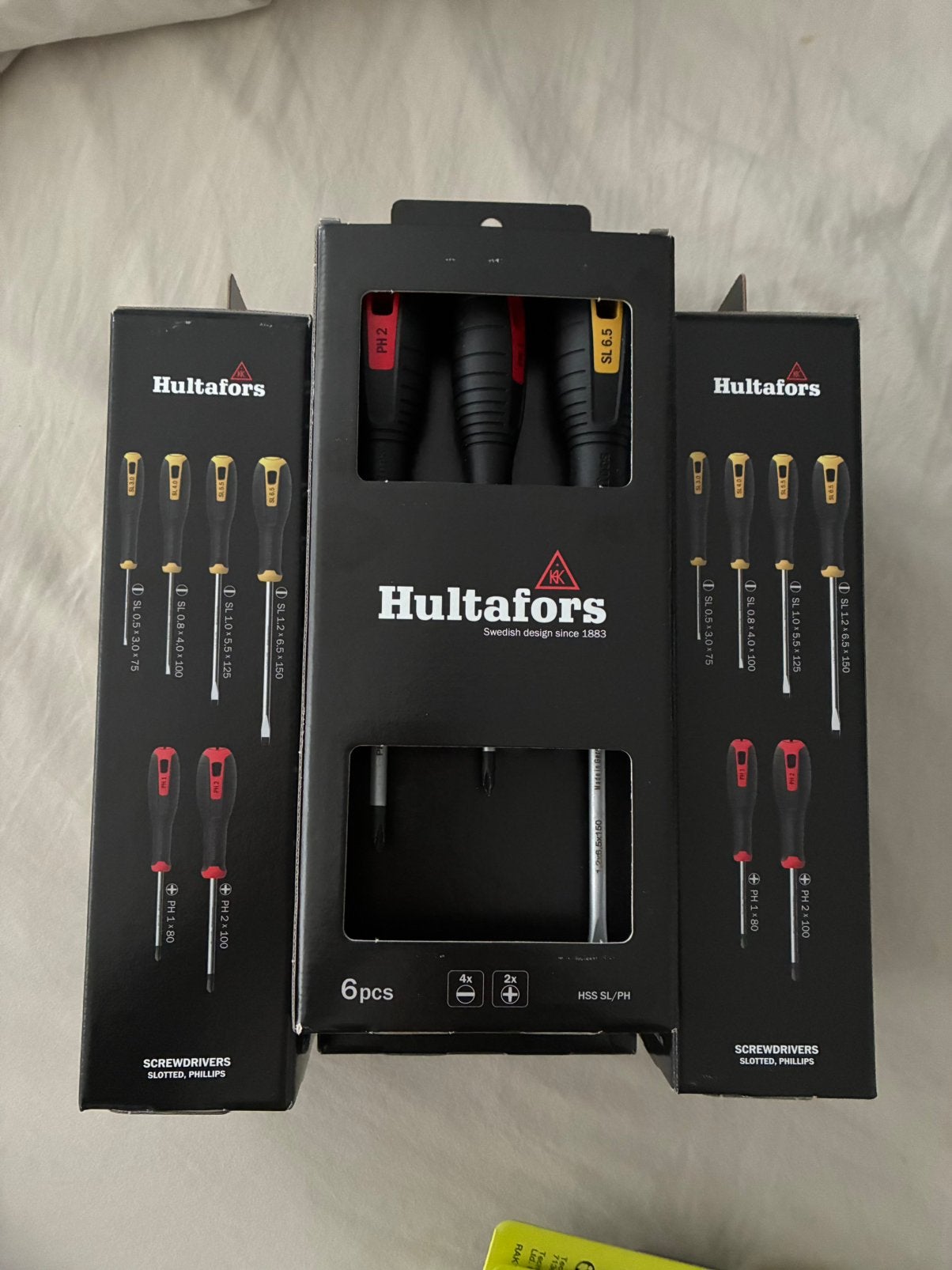 Hultafors HSS Schroevendraaierset 4 set, Ophalen of Verzenden, Nieuw