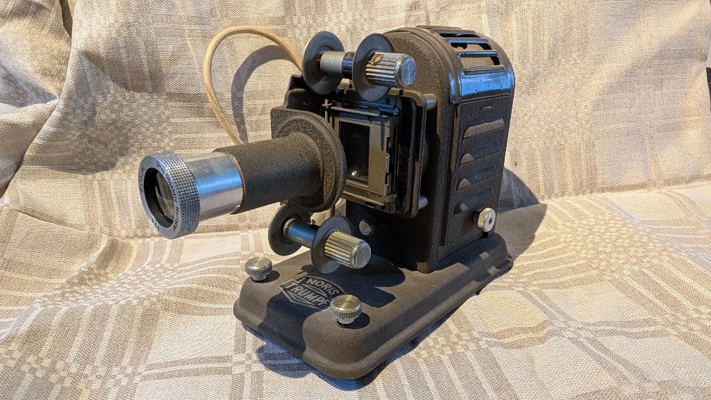 Vintage projector Noris Trumpf, Ophalen, Gebruikt