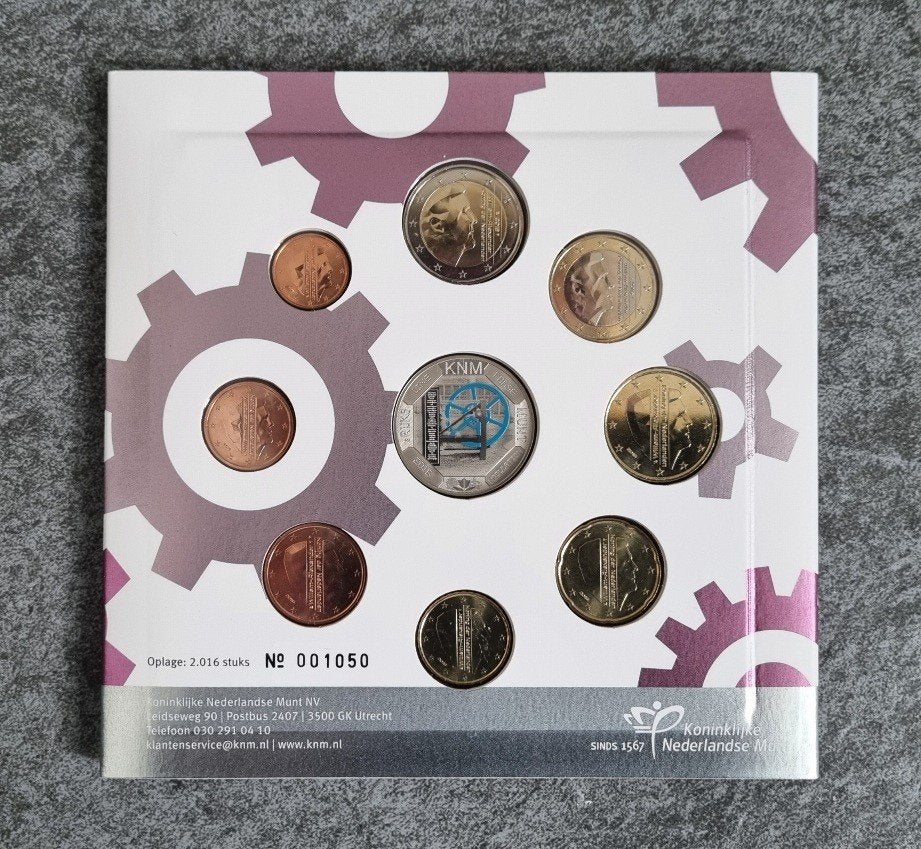 Jaarset 2016 – Dag van de Munt set 2016 - BU, Ophalen of Verzenden, Koningin Beatrix, Euro's
