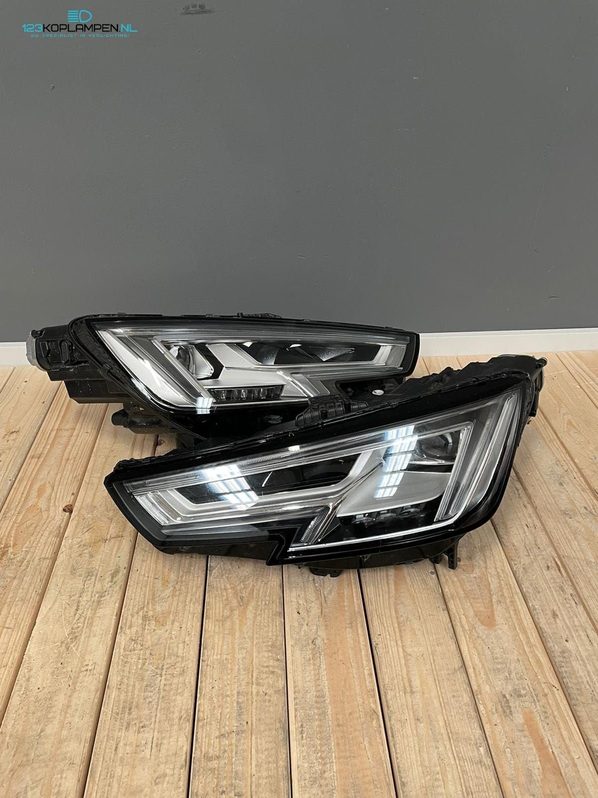 Audi A4 B9 8W Full LED koplamp koplampen links rechts, Auto-onderdelen, Verlichting, Ophalen, Gebruikt, -, -