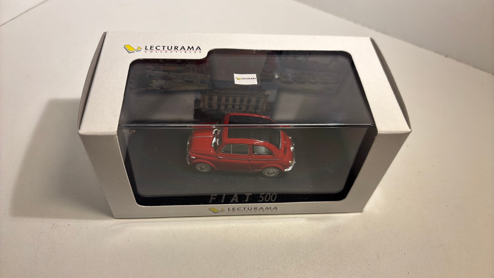 Fiat 500 red norev 1.43, Auto, Norev, Ophalen of Verzenden, A
