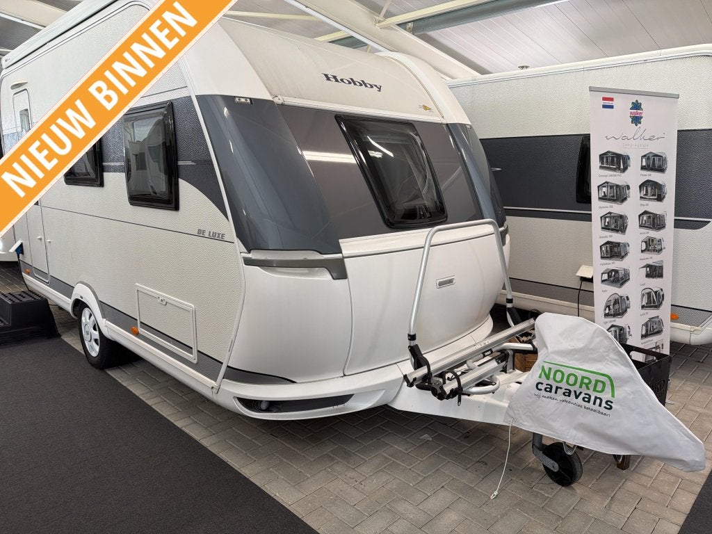 Hobby De Luxe 440 SF, Caravans en Kamperen, Hobby, Bedrijf, 4 tot 5 meter, 1000 - 1250 kg