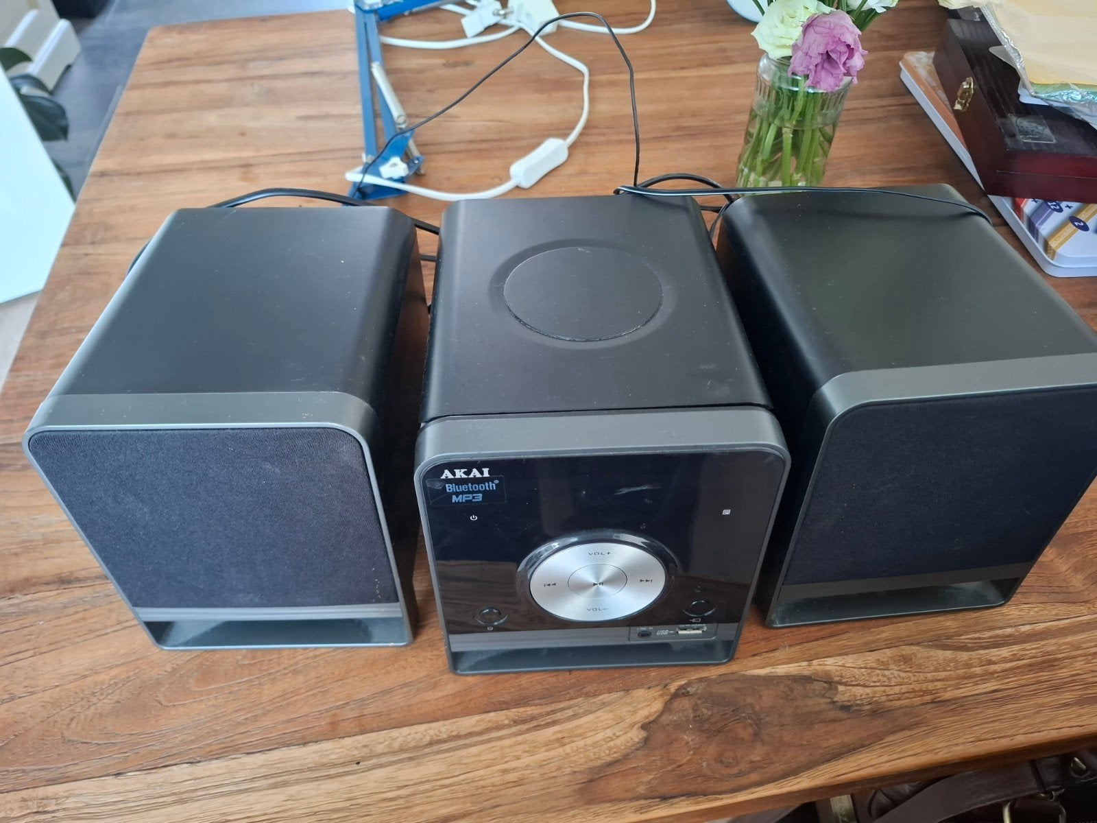 Akai Speakertjes, Overige merken, Stereo speakers, Gebruikt, Ophalen of Verzenden
