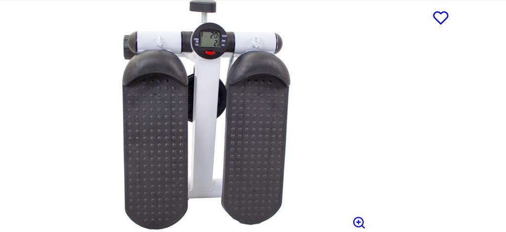 Compacte Step Trainer met Display - Ideaal voor Thuis, Ophalen, Gebruikt, Stepapparaat, Metaal