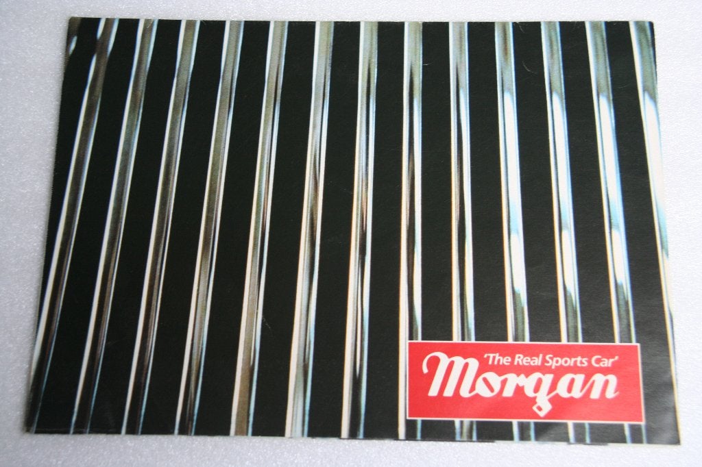 Folder Morgan modellenprogramma (4), Ophalen of Verzenden, Nieuw, Overige merken