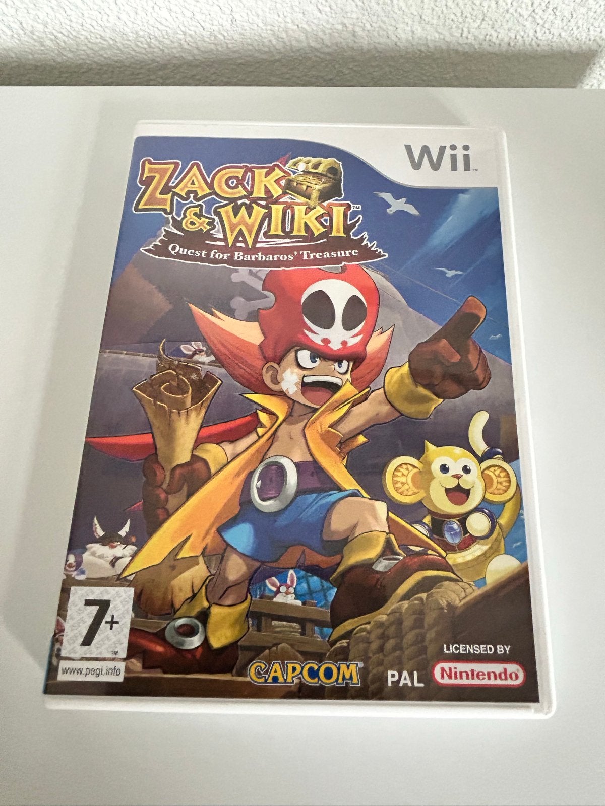 Zack & Wiki: Quest for Barbaros' Treasure - Nintendo Wii, Avontuur en Actie, 1 speler, Ophalen of Verzenden, Zo goed als nieuw