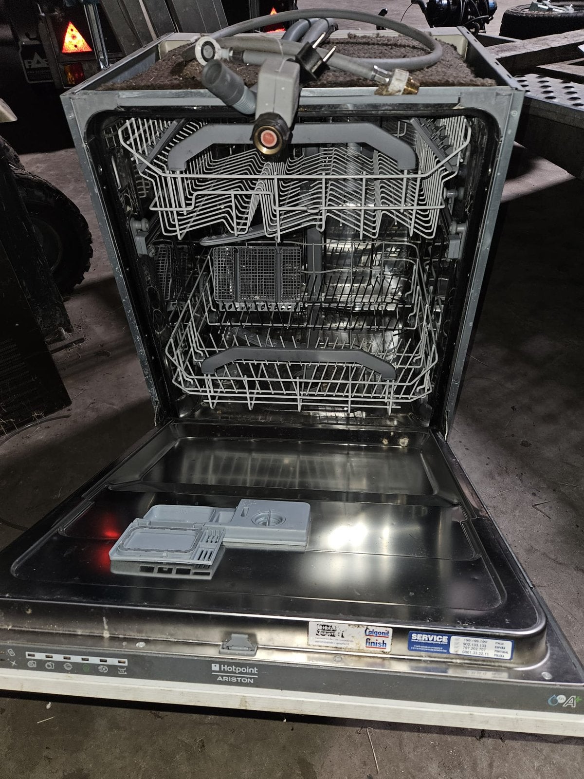 Vaatwasser Hotpoint Ariston, Minder dan 85 cm, Ophalen of Verzenden, Inbouw, 10 tot 14 liter