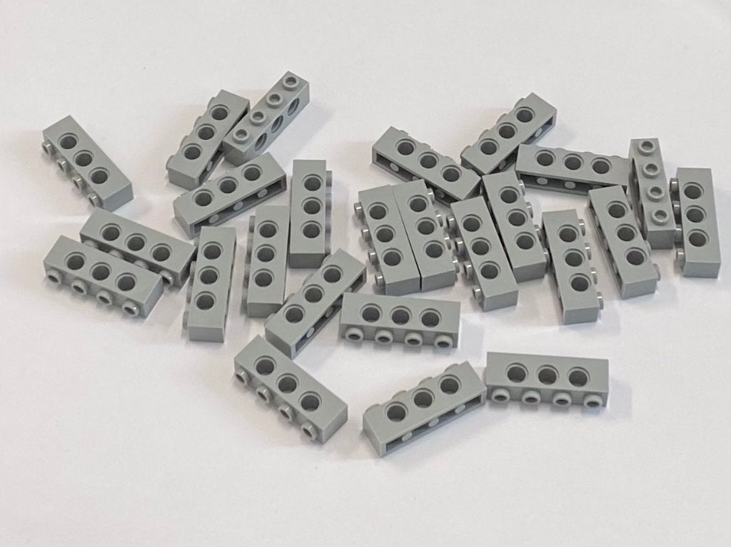 Partij 25x nieuwe 1x4 Lego Technic balken in diverse kleuren, Overige thema's, Lego, Nieuw, Ophalen of Verzenden