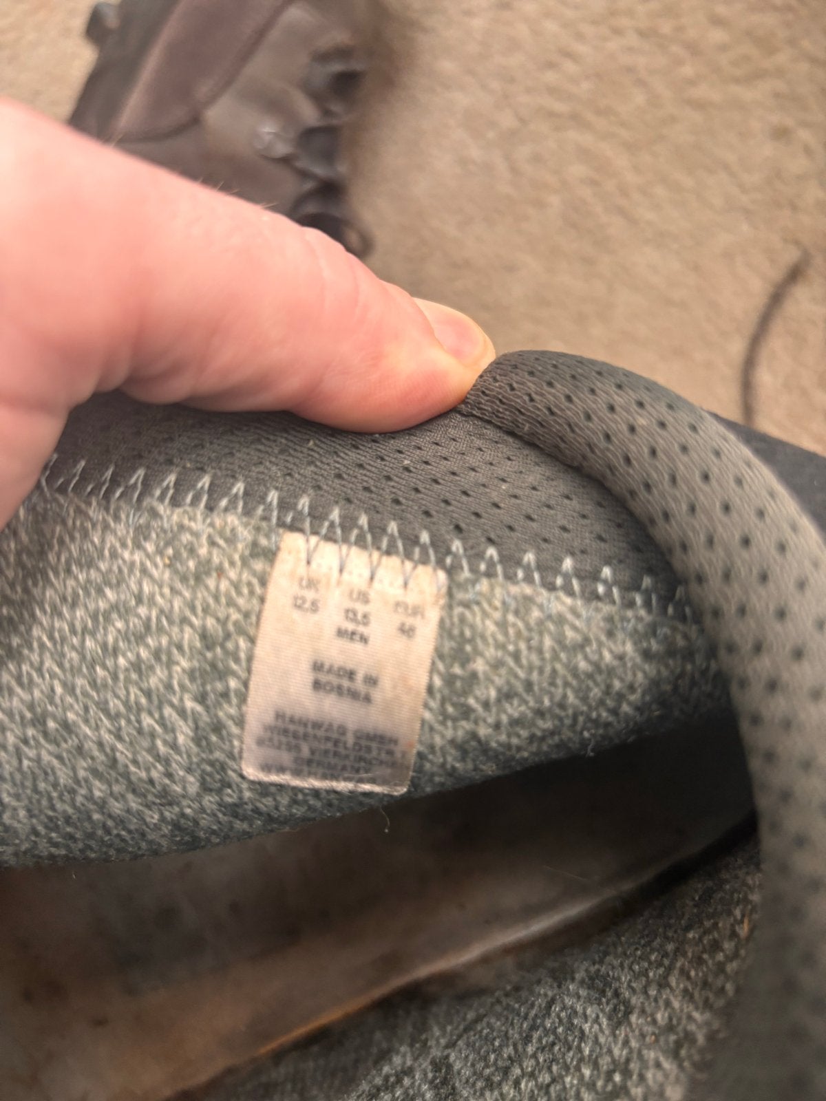 Hanwag wandelschoenen maat 48, Sport en Fitness, Bergsport en Wandelen, Ophalen of Verzenden, Gebruikt, Schoenen