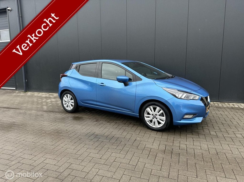 Nissan Micra 1.0 IG-T N-Connecta, Auto's, Nissan, Bedrijf, Micra, ABS, Achteruitrijcamera, Airbags, Airconditioning, Alarm, Android Auto