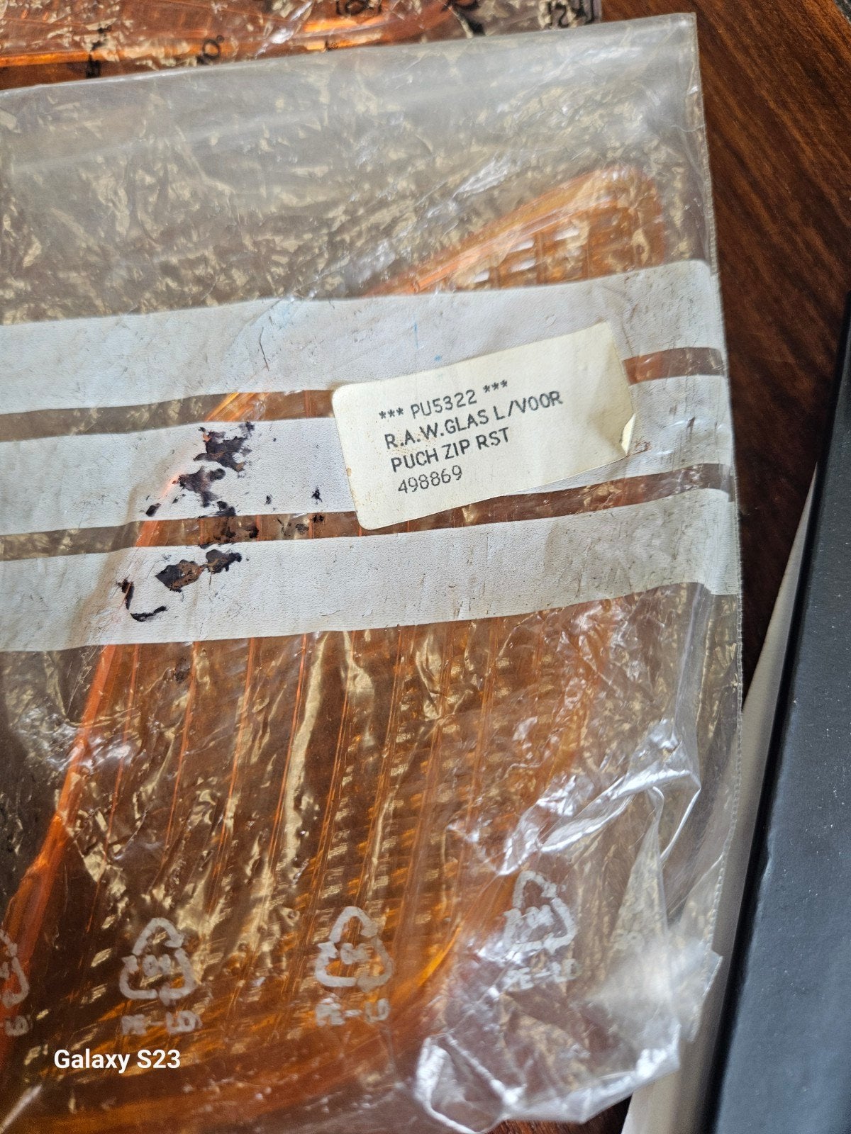 Puch Zip Richtingaanwijzer Glas R.A.W. L/Voor (Nieuw), Ophalen of Verzenden, Nieuw