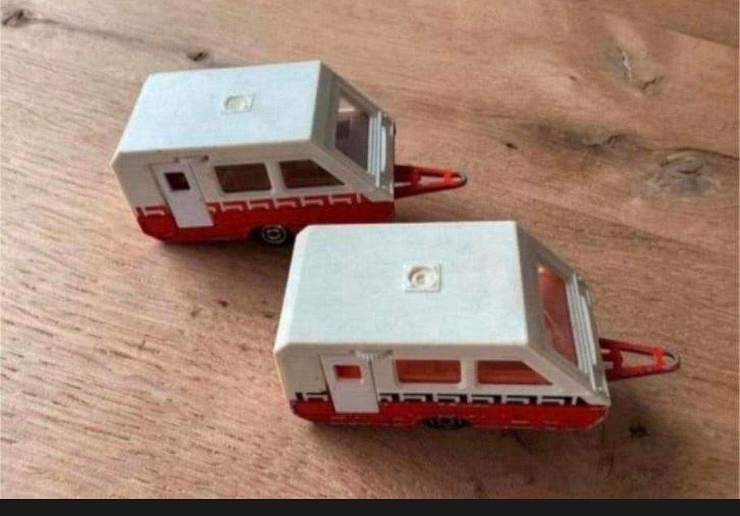 Majorette Caravane nr. 325 – Made in France, Ophalen of Verzenden, Gebruikt, Overige typen