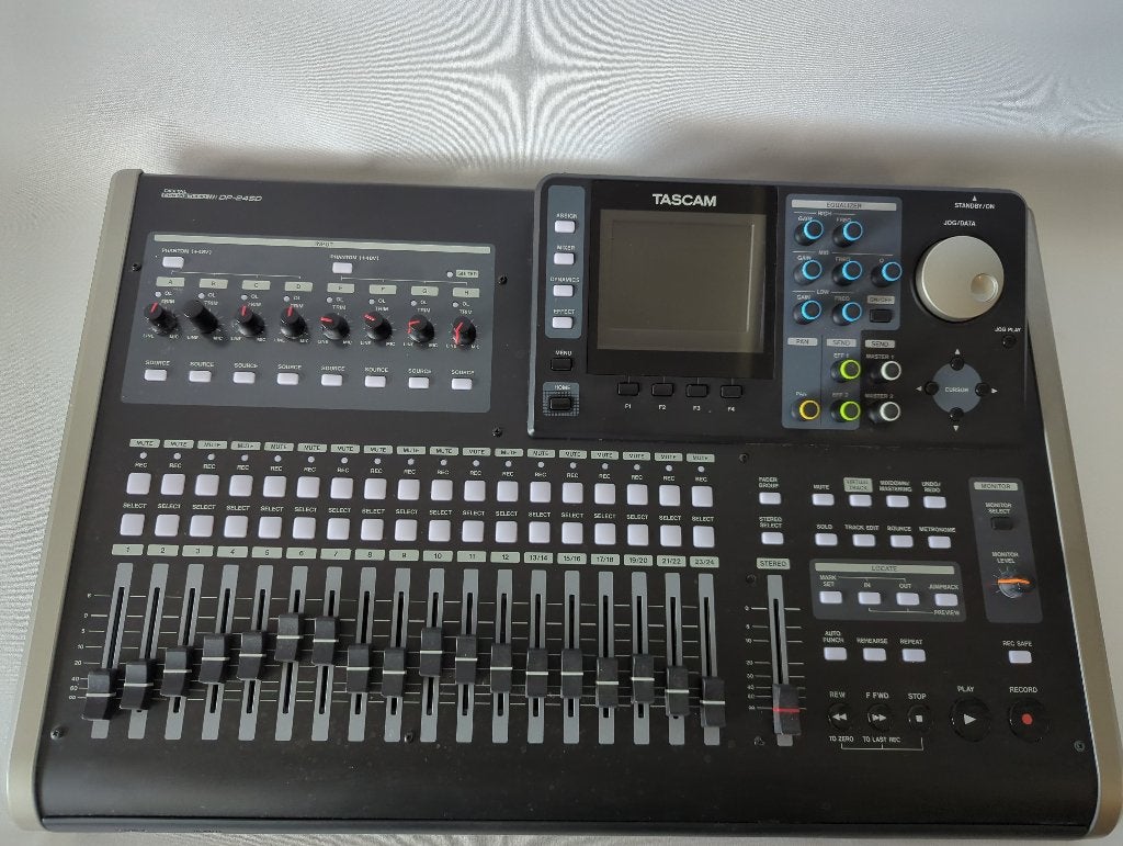 TASCAM DP-24SD 24-sporen Portastudio, Audio, Valparaisodreef 131, 3563VM Utrecht, NL, Tijdink Sound & Light, Ophalen of Verzenden
