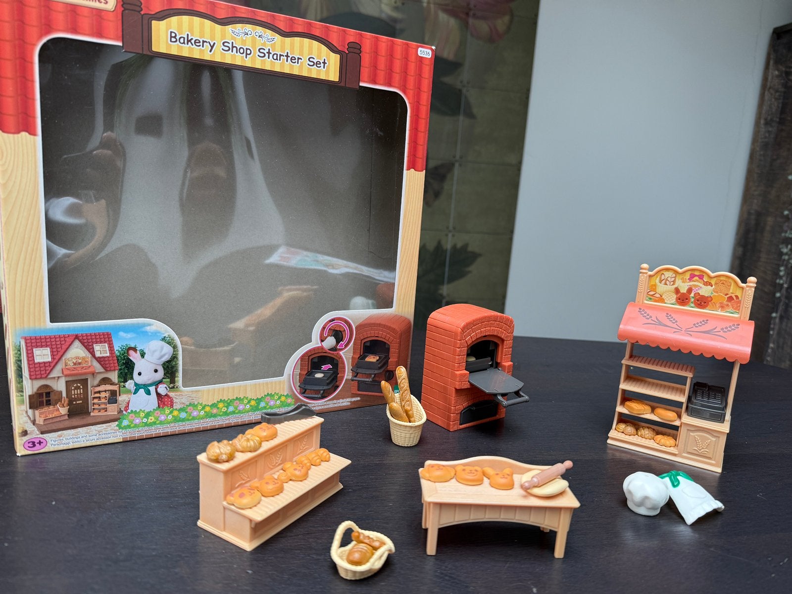 Sylvanian Families 5536 bakkerij Bakery shop, Ophalen of Verzenden, Zo goed als nieuw, Jongen of Meisje