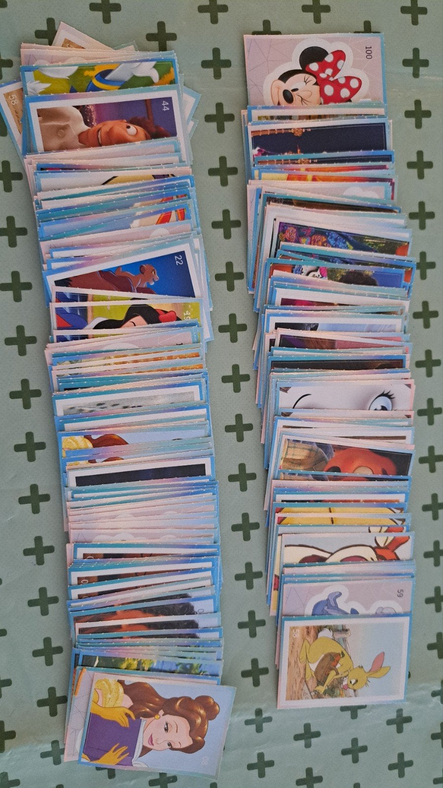 Grote verzameling Disney plaatjes/stickers magisch kookboek, Ophalen of Verzenden, Mickey Mouse, Gebruikt, Overige typen