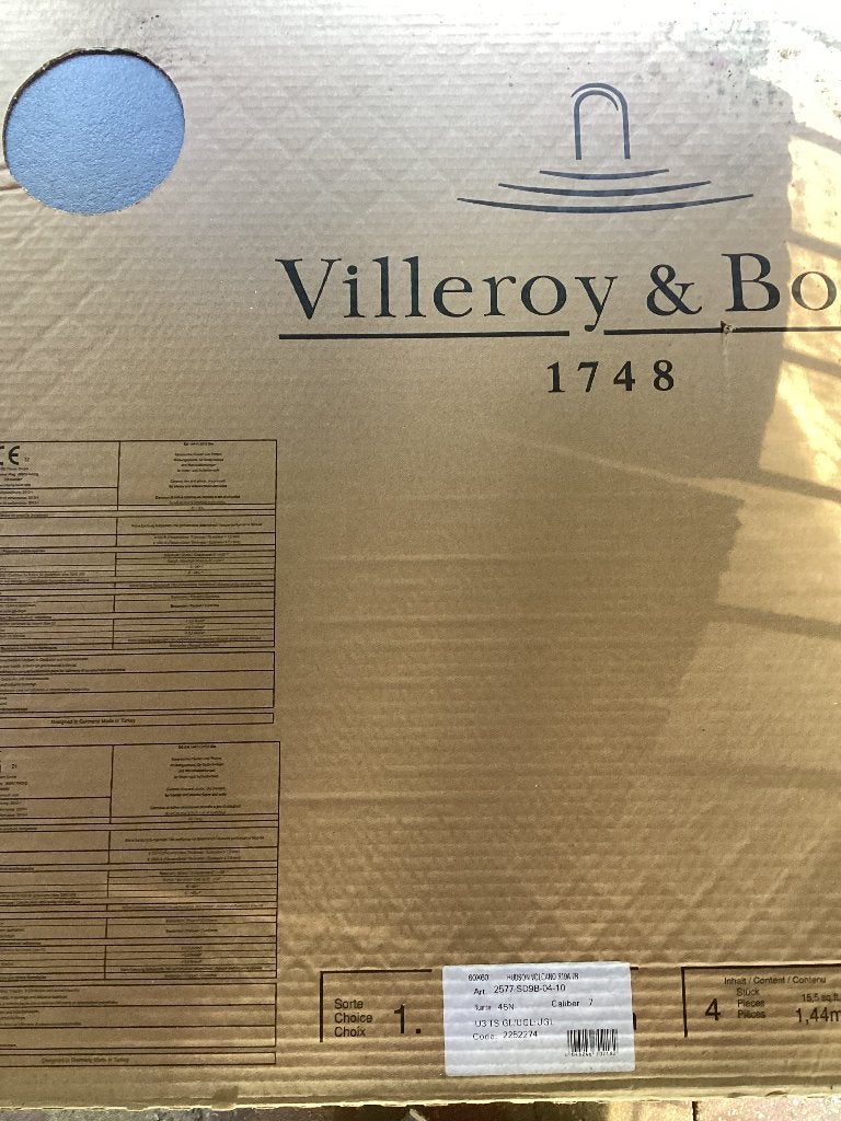 Villeroy & Boch Hudson Volcano Vloertegels, Ophalen, 60 cm of meer, Keramiek, Nieuw