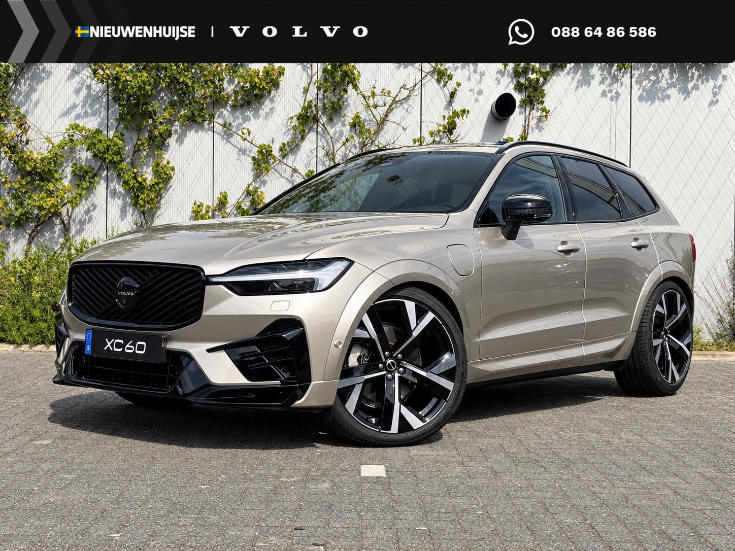 Volvo XC60 2.0 T8 Plug-in hybrid AWD Ultra Black Edition | H, Automaat, 12 maanden, Gebruikt, Euro 6