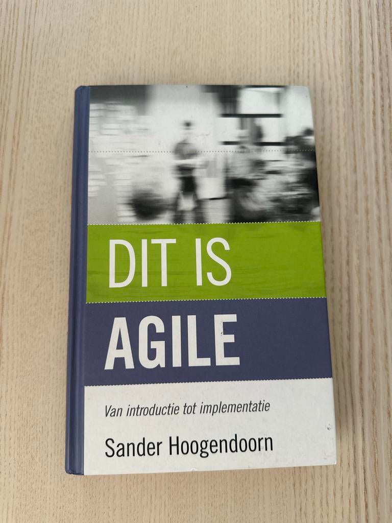 Sander Hoogendoorn - Dit is agile, Gelezen, Sander Hoogendoorn, Ophalen of Verzenden, Internet of Webdesign