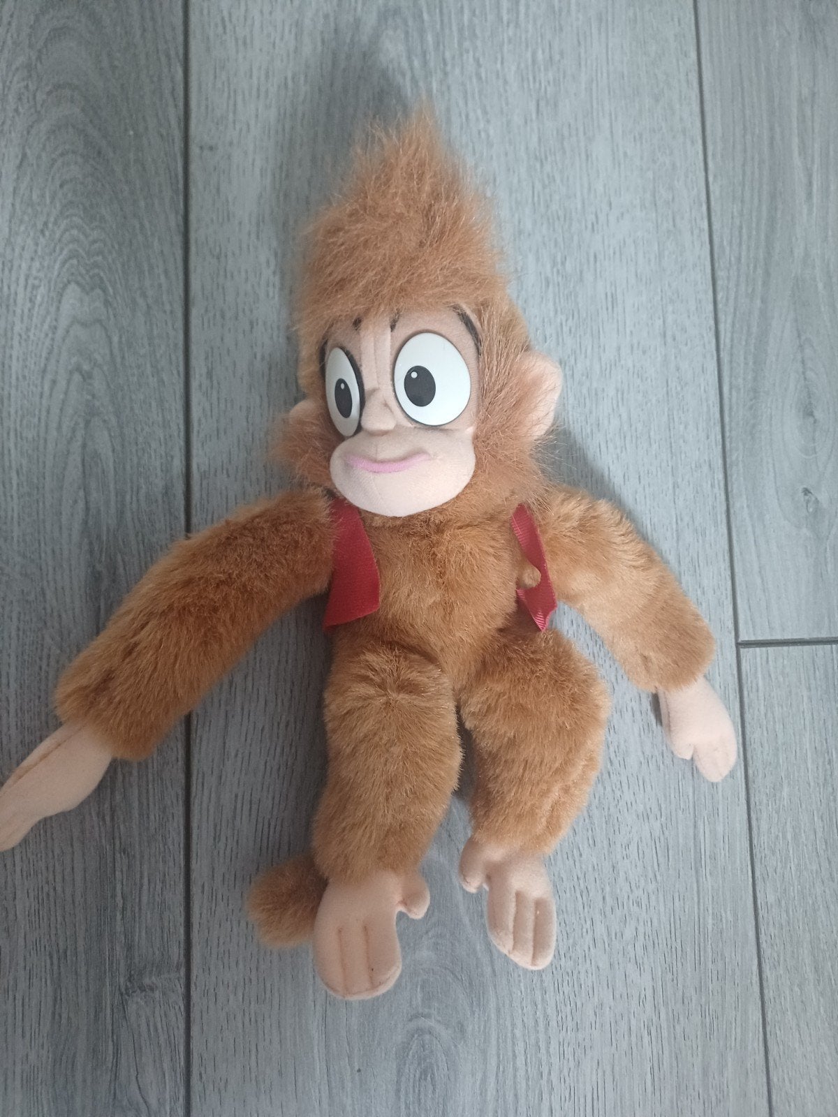 Vintage Alladin Abu aapje knuffel Mattel Walt Disney 25 cm, Ophalen of Verzenden