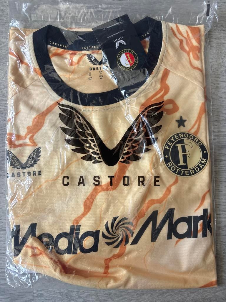 Feyenoord uitshirt Castore XL, Maat XL, Ophalen of Verzenden, Nieuw, Shirt