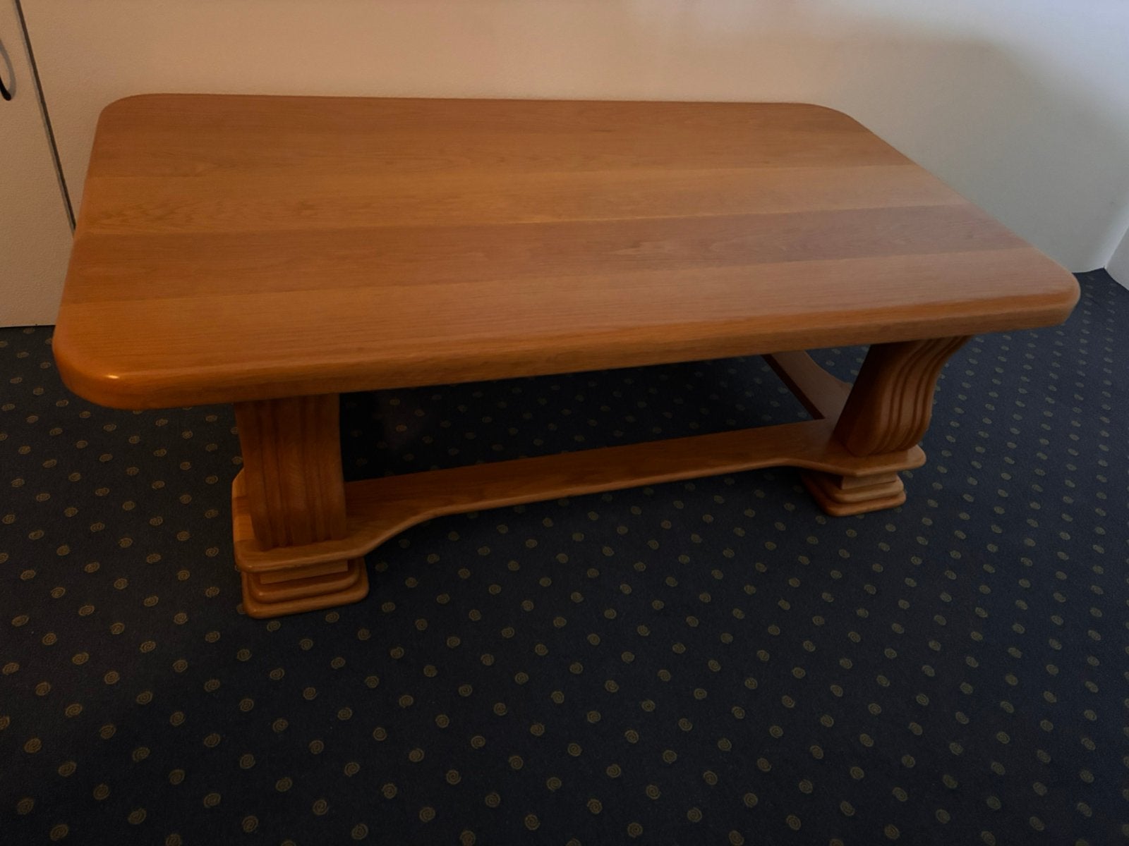 Salontafel, Ophalen, Gebruikt, 100 tot 150 cm, Eikenhout