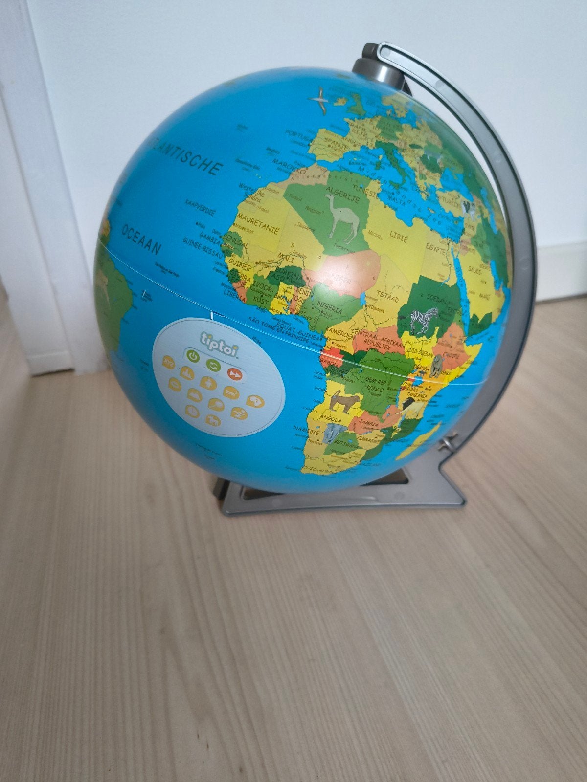 Tiptoi interactieve wereldbol excl. Pen, Kinderen en Baby's, Speelgoed | Educatief en Creatief, Ophalen, Zo goed als nieuw, Ontdekken