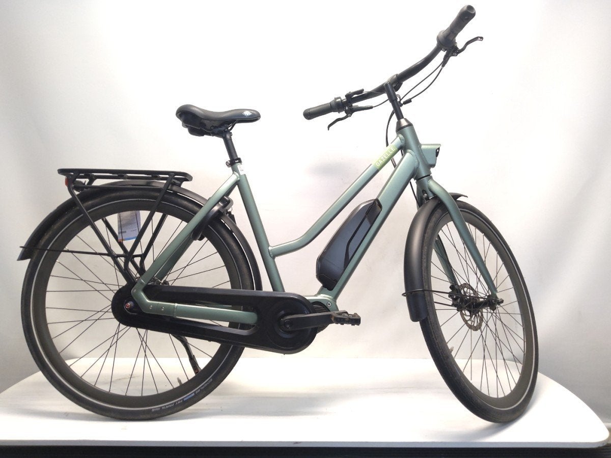 GAZELLE Esprit C7 Dames Moss Green Mat 54cm, Fietsen en Brommers, Elektrische fietsen, Ophalen, Gebruikt, -, -