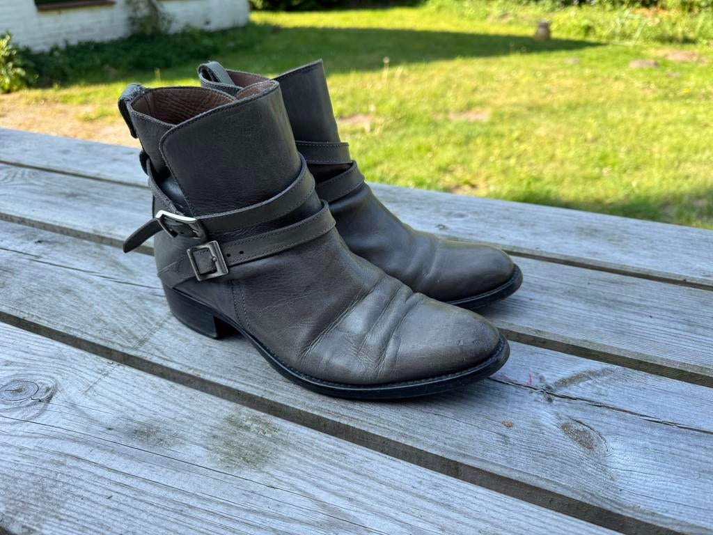 Enkellaarsjes Pertini grijs maat 36, Kleding | Dames, Schoenen, Lage of Enkellaarzen, Ophalen of Verzenden, Grijs, Gedragen