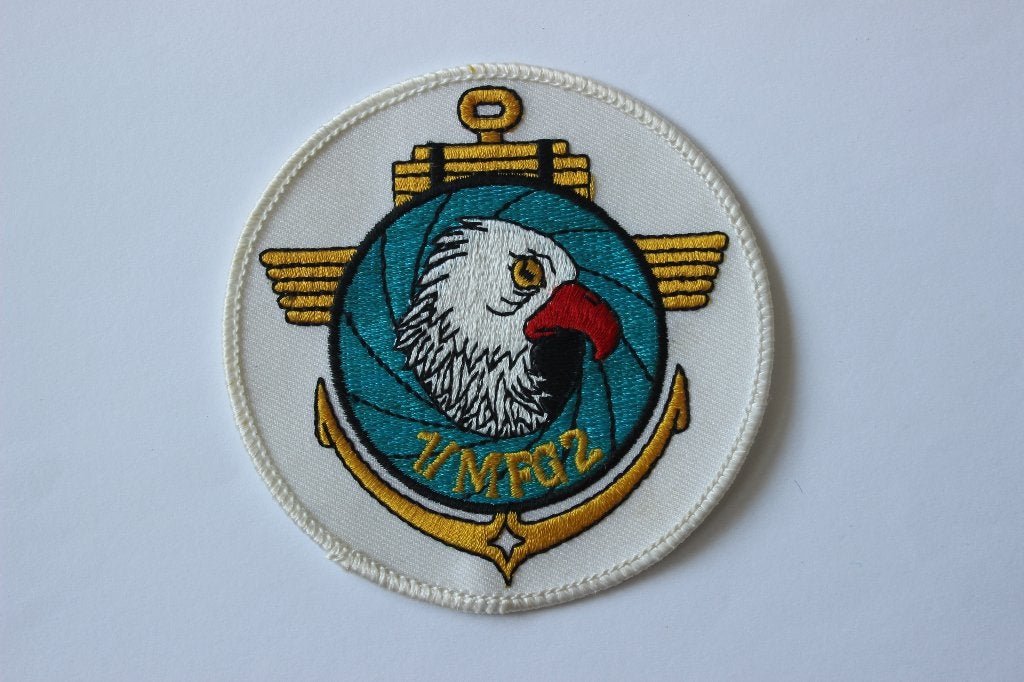 patch marine flieger  2  germany, Verzenden, Marine, Duitsland, Embleem of Badge