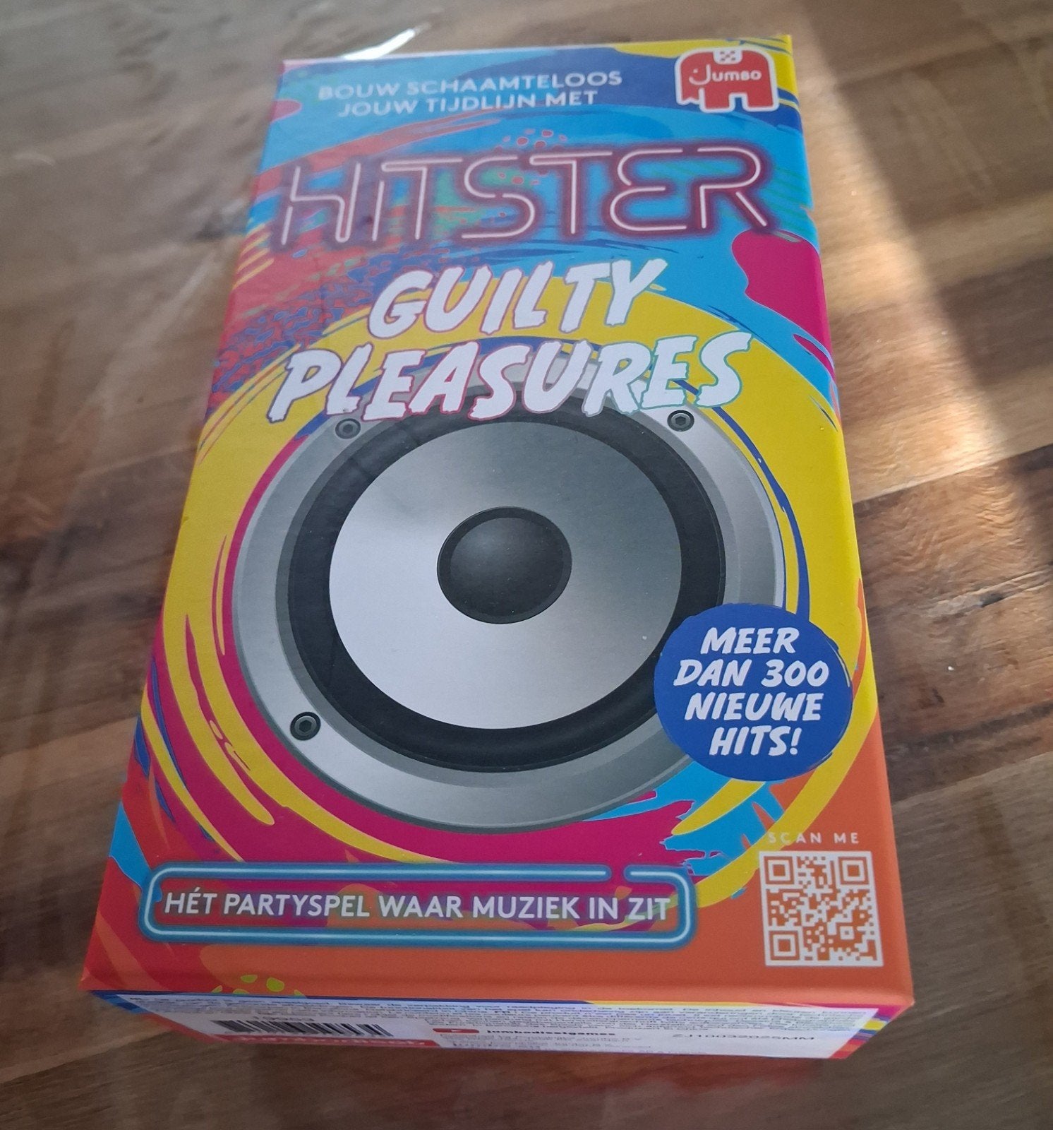 Hitster Quilty Pleasures, Hobby en Vrije tijd, Ophalen of Verzenden, Zo goed als nieuw, Jumbo