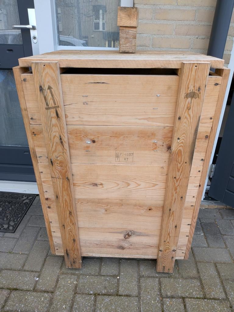 Houten kratten voor opslag of projecten - Diverse maten, Ophalen, Gebruikt, 100 cm of meer, 60 cm of meer