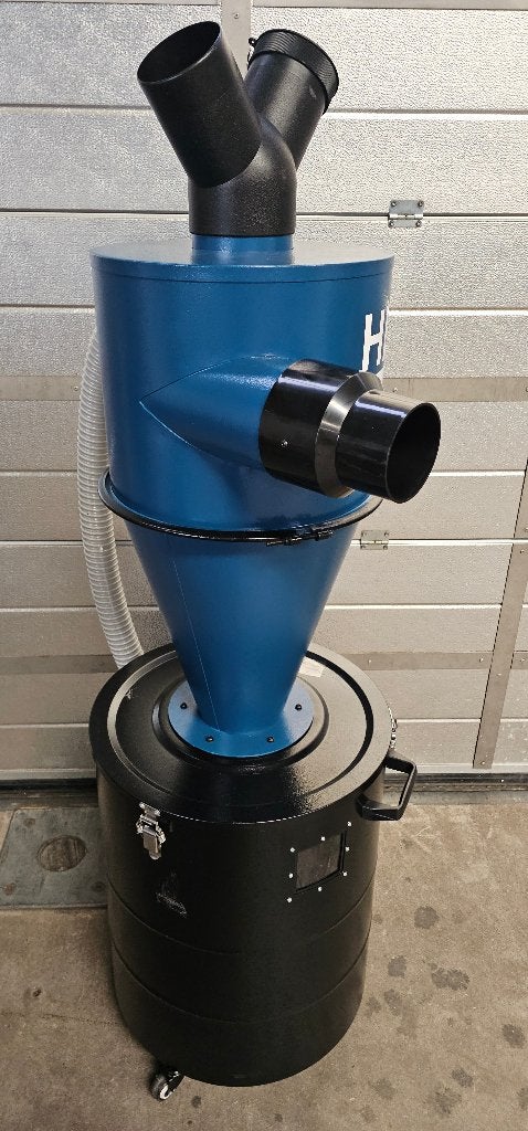 HBM cycloon stof interceptor Afzuiger - Stofafzuiger 230 V., Ophalen of Verzenden, Zo goed als nieuw, Afzuiger