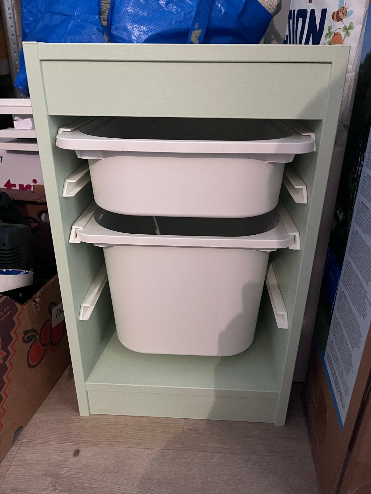 Ikea Stuva Kastje met 2 bakken, Ophalen, Gebruikt, 50 tot 70 cm, 90 tot 105 cm