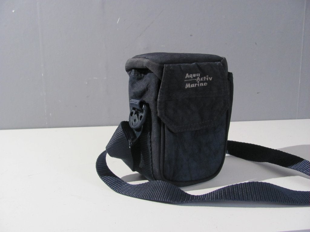 camera fototas van aqua activ marine voor camera, Overige merken, Schouderband, Blauw, Ophalen of Verzenden