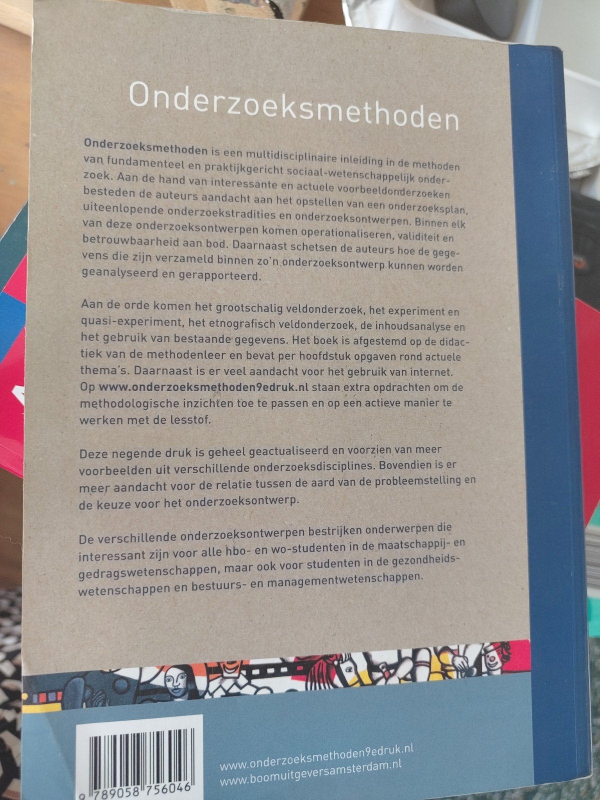 Onderzoeksmethoden - 9e druk - Scheepers, Tobi, Boeije, Boeken, Studieboeken en Cursussen, Zo goed als nieuw, WO, Gamma, Ophalen of Verzenden
