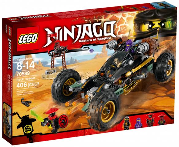 LEGO 70589 Rock Roader, Kinderen en Baby's, Speelgoed | Duplo en Lego, Zo goed als nieuw, Lego, Complete set, Ninjago, Ophalen of Verzenden