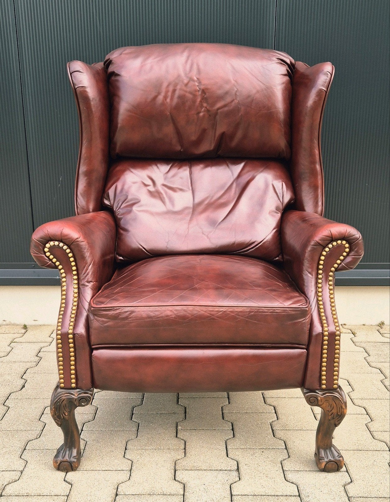 Chesterfield relaxfauteuil, Antiek en Kunst, Ophalen of Verzenden
