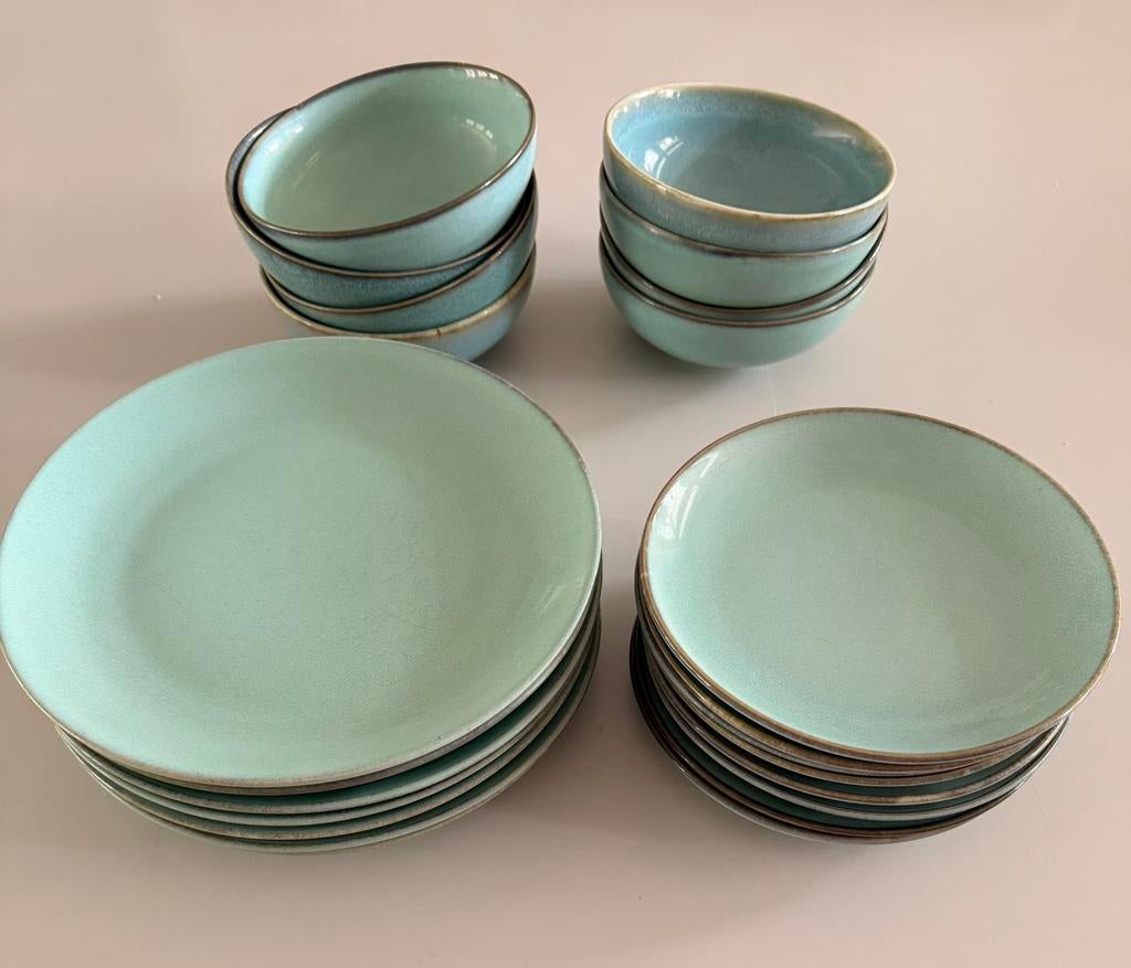 Servies van H&M home, Huis en Inrichting, Keuken | Servies, Ophalen, Gebruikt, Bord(en), Overige stijlen
