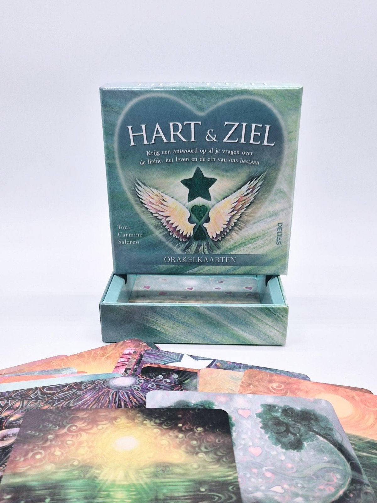 Hart & Ziel Orakelkaarten - Toni Carmine Salerno, Boeken, Ophalen of Verzenden, Zo goed als nieuw, Tarot of Kaarten leggen, Overige typen