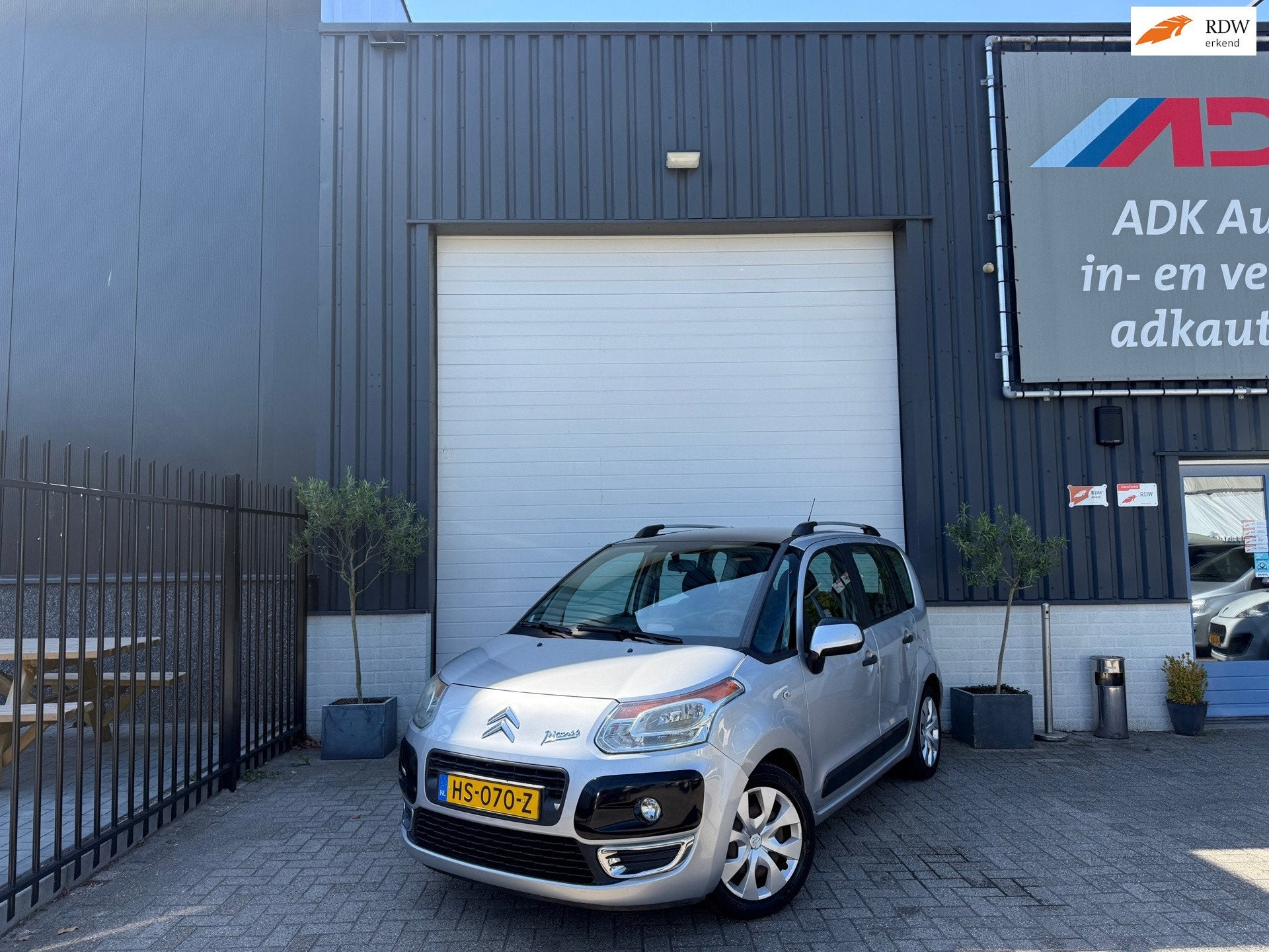 Citroen C3 Picasso 1.4 VTi Aura PANORAMA/TREKHAAK/CRUISE/AIR, Voorwielaandrijving, Gebruikt, Zwart, Bedrijf