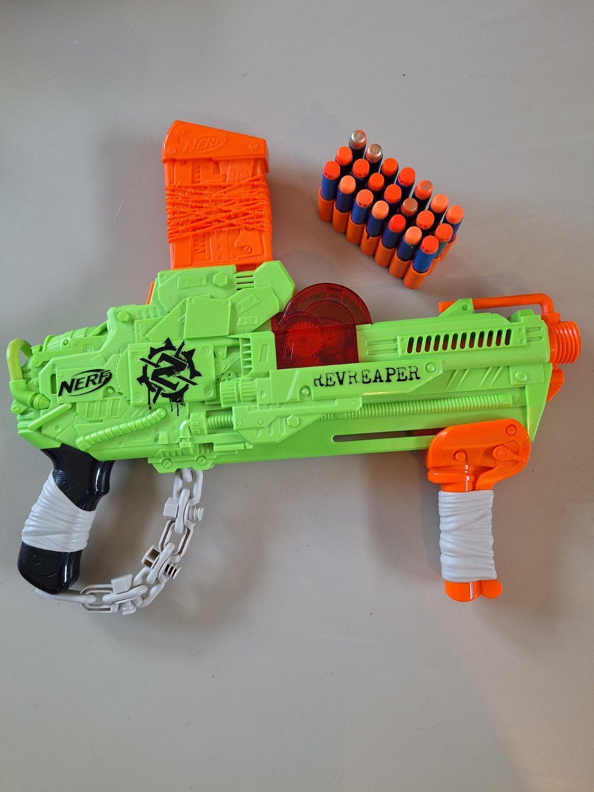 nerf revreaper inclusief pijlen, Ophalen, Zo goed als nieuw