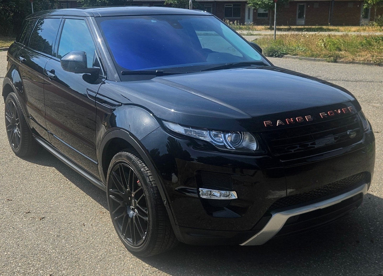 Land Rover Range Rover Evoque 2.0Si, Auto's, Dealer onderhouden, Lichtsensor, Zwart, 4 cilinders