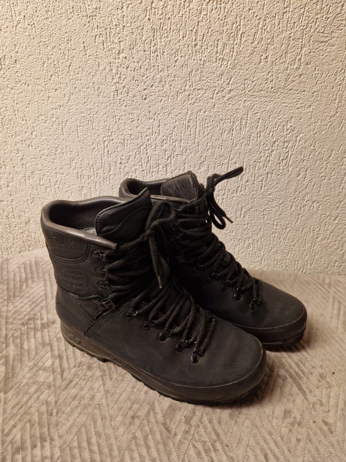 Bergschoenen Meindl Maat 42-43,5, Kleding | Heren, Ophalen of Verzenden, Gedragen, Zwart, Meindl